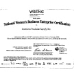 WBENC Certificate